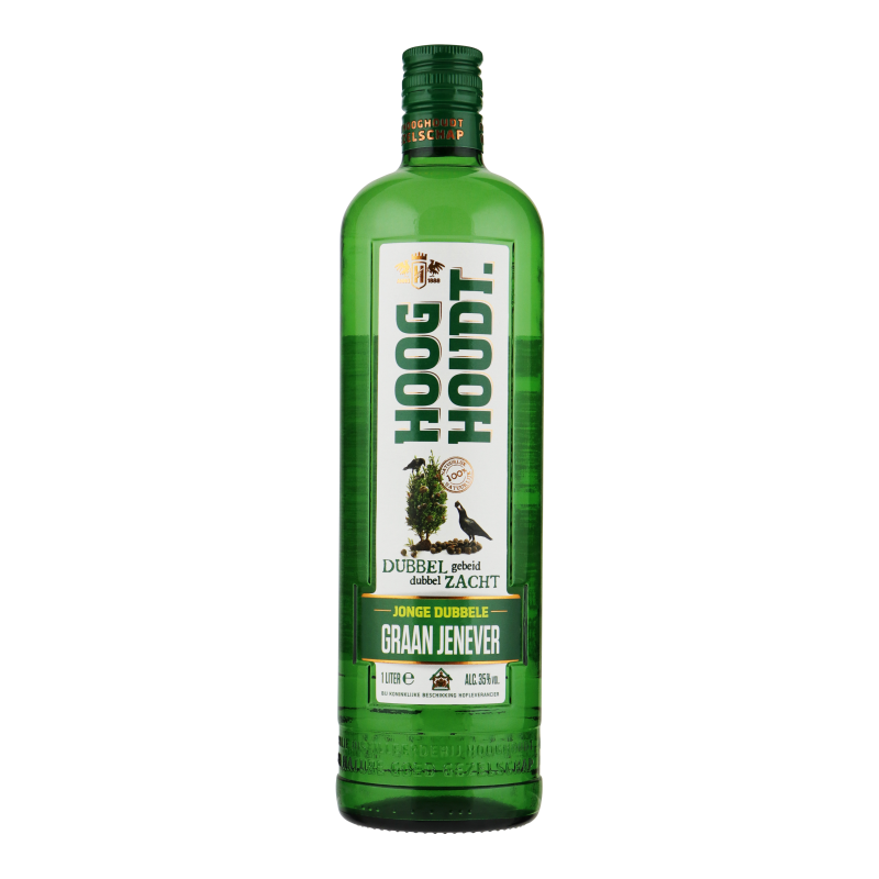 HOOGHOUDT DUBBELE GRAAN JENEVER LITER