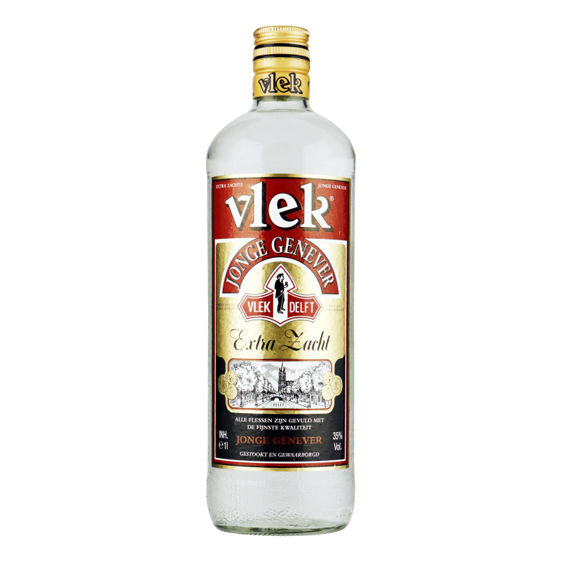 VLEK JONGE JENEVER LITER 35% (ds 6 fles)
