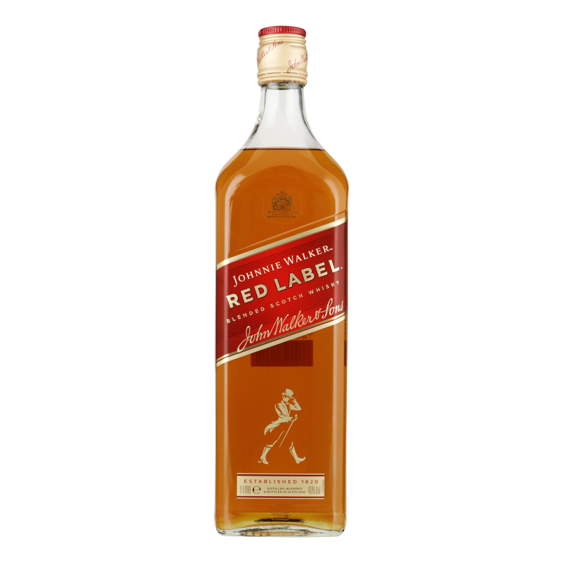 JOHNNIE WALKER RED LABEL LITER 40%