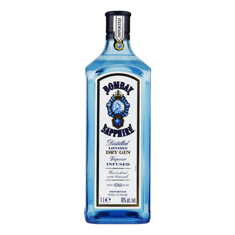 BOMBAY SAPPHIRE GIN LITER 40%