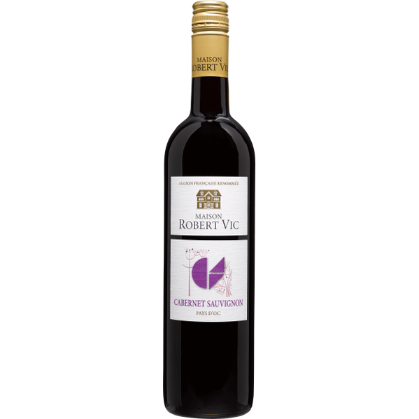MAISON ROBERT VIC 'Cépage' IGP PAYS D'OC CABERNET SAUVIGNON 0,75 LITER