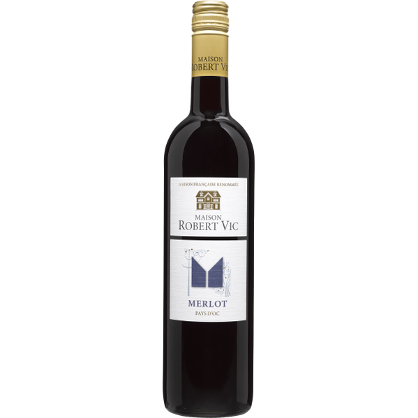 MAISON ROBERT ViC 'Cépage' IGP PAYS D'OC MERLOT 0,75 LITER