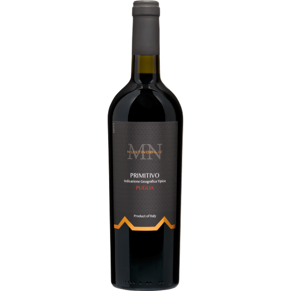 MUSTIN NOBILIS PRIMITIVO 0,75 LITER ( ds 6 fles)
