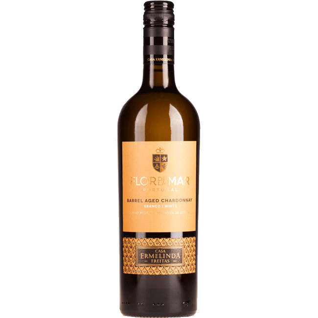 CASA ERMELINDA FLOR DE LA MAR CHARDONNAY BARREL AGED 0,75 LITER (ds 6 fles)