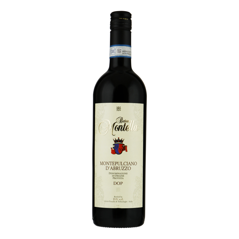 BARONE MONTELLA MONTEPULCIANO ABRUZZO 0,75 LITER ( ds 6 fles)