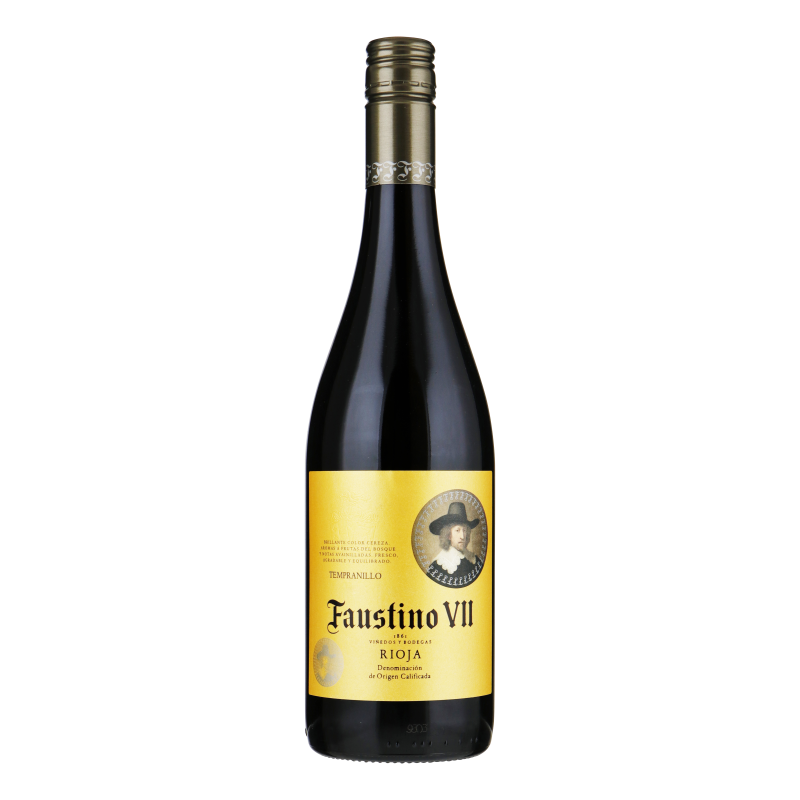 FAUSTINO VII TINTO 0,75 LITER ( ds 6 fles)