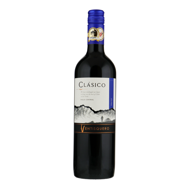 VENTISQUERO CLASICO MERLOT 0,75 LITER (ds 6 fles)