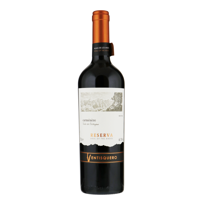 VENTISQUERO RESERVA CARMENERE 0,75 LITER (ds 6 fles)