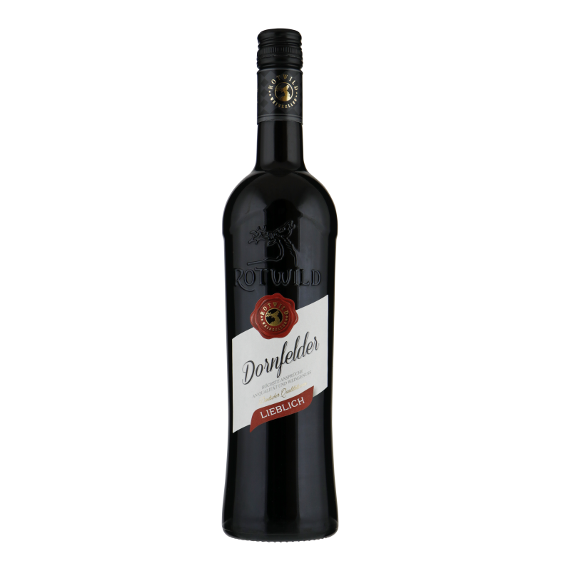 DORNFELDER ROTWILD QBA LIEBLICH 0,75 LITER (ds 6 fles)