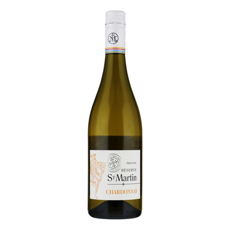 RESERVA ST MARTIN CHARDONNAY 0,75 LITER ( ds 6 fles)