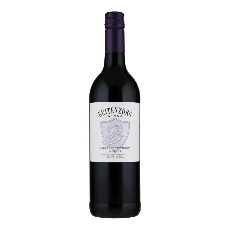 BUITENZORG CABERNET SAUVIGNON/MERLOT 0,75 LITER (ds 6 fles)