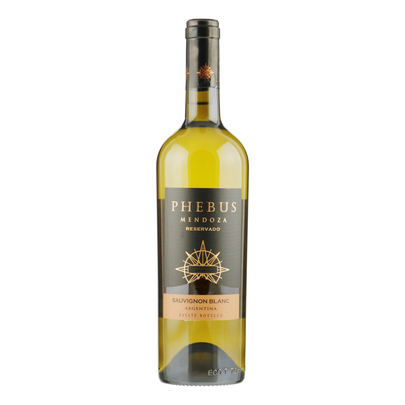 PHEBUS RESERVA SAUVIGNON BLANC MENDOZA 0,75 LITER ( ds 6 fles)