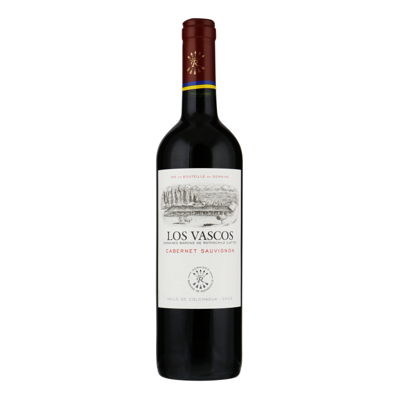 LOS VASCOS CABERNET SAUVIGNON 0,75 LITER (ds 6 fles)