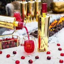 AU VODKA RED CHERRY 0.70 LITER