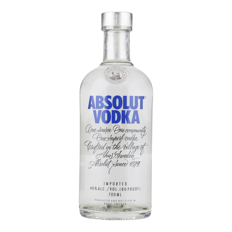 ABSOLUT VODKA 0.70 LITER