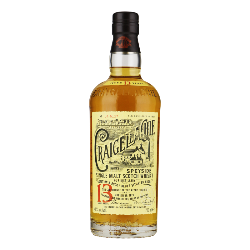 CRAIGELLACHIE 13 YEARS (SPEYSIDE) 0,70 LITER