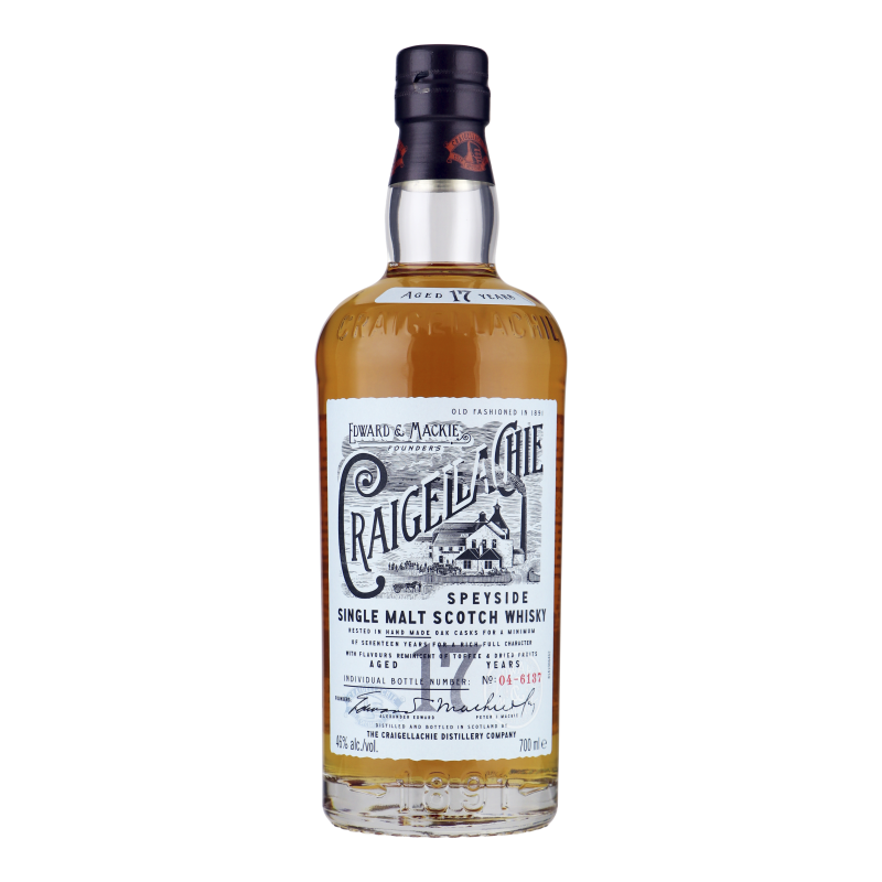 CRAIGELLACHIE 17 YEARS (SPEYSIDE) 0,70 LITER*