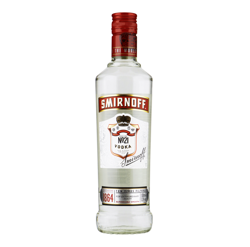 SMIRNOFF VODKA NO 21 RED 0.50 LITER