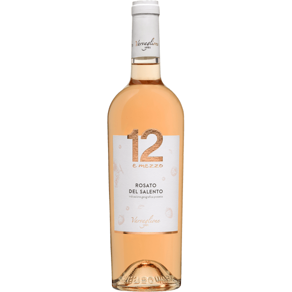 VARVAGLIONE 12 E MEZZO IGP ROSATO DEL SALENTO 0,75 LITER (ds 6 fles)