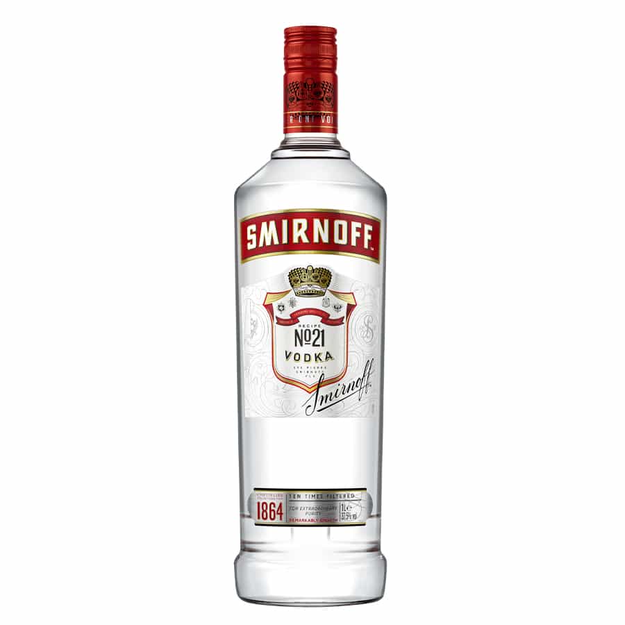 SMIRNOFF VODKA NO 21 RED LITER
