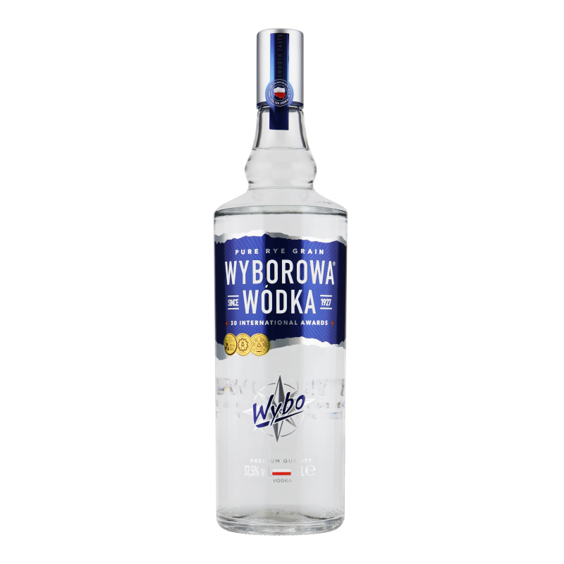 WYBOROWA VODKA 1.0 LITER