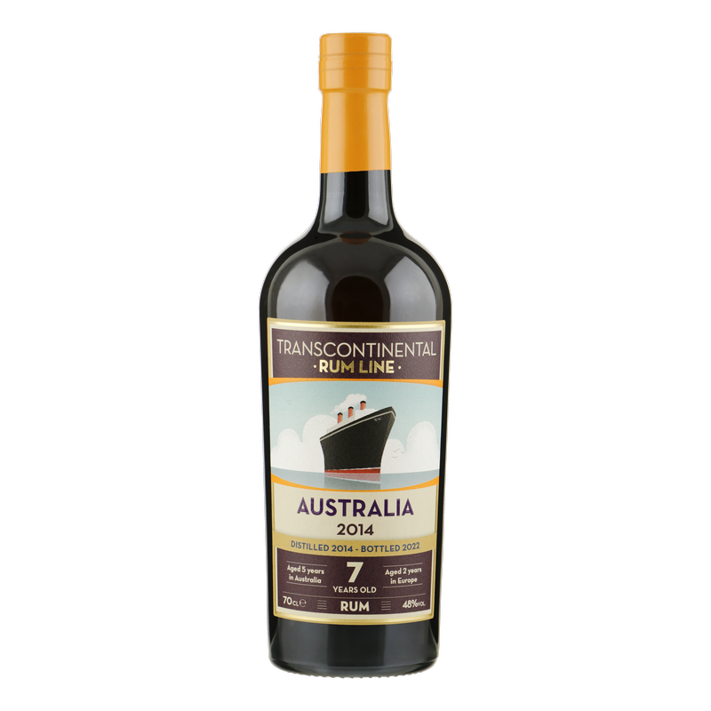 TRANSCONTINENTAL RUM AUSTRALIA 2014  7 YEARS 0,7 LITER