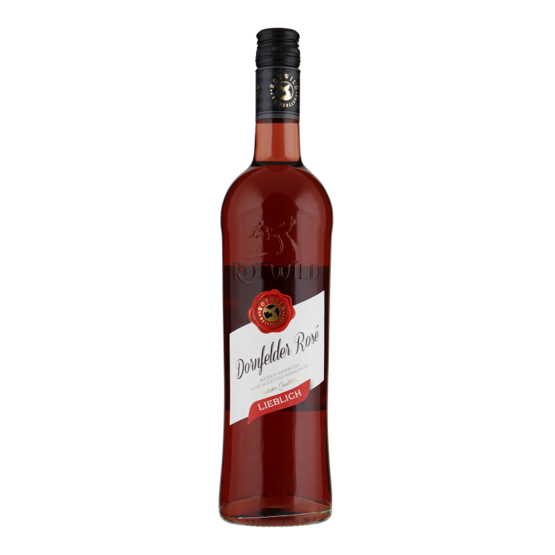 DORNFELDER ROTWILD PFALZ QBA ROSE 0,75 LITER (ds 6 fles)