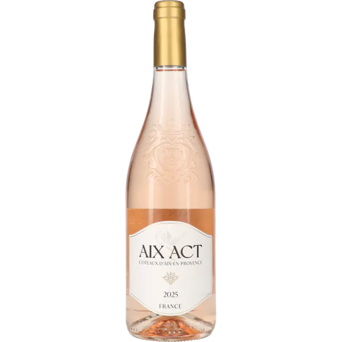 AIX ACT ROSE COTEAUX AIX EN PROVENCE (ds 6 fles)