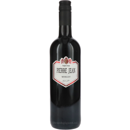 PIERRE JEAN MERLOT 0,75 LITER (ds 6 fles)